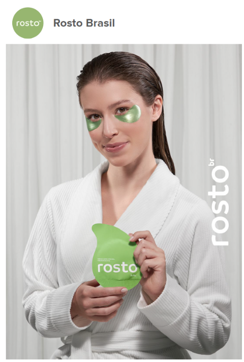 Imagem de lançamento da Rosto Brasil